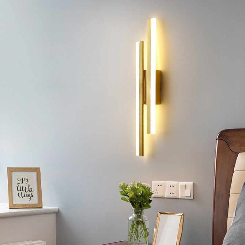 Rovenature Modern Simple LED Wall Lamp Strip Light Length