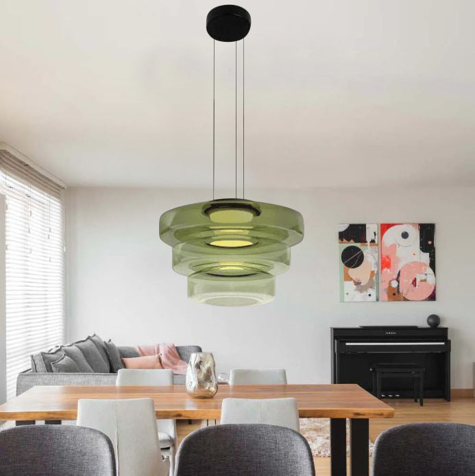 Rovenature Style Glass Pendant Lights