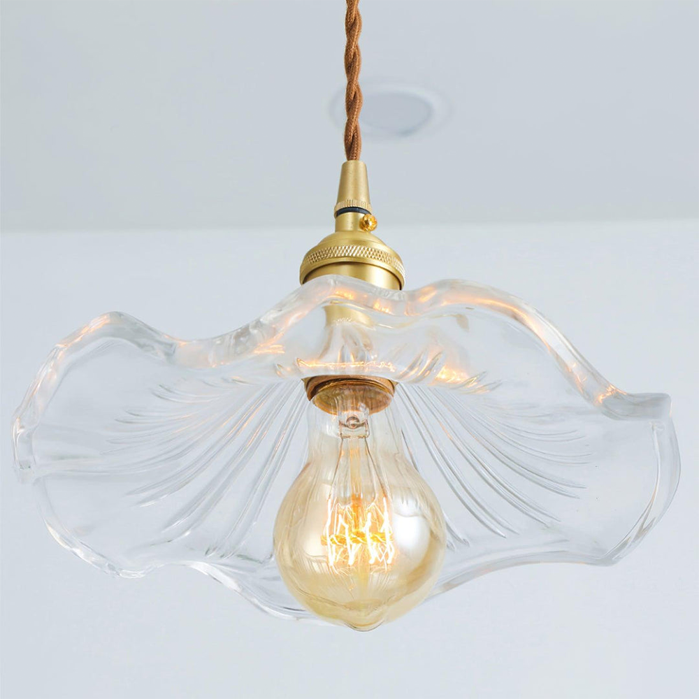 Rovenature Hibiscus Flower Pendant Lamp