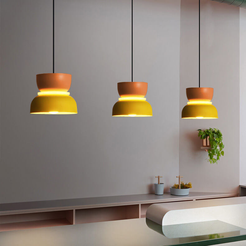 Rovenature Colorful Macaron 1-Light LED Pendant Light