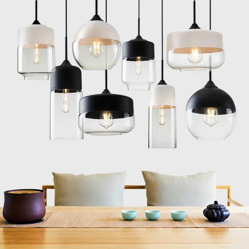 Rovenature | Luxurious Pendant Light Crafted from Glass and Wood