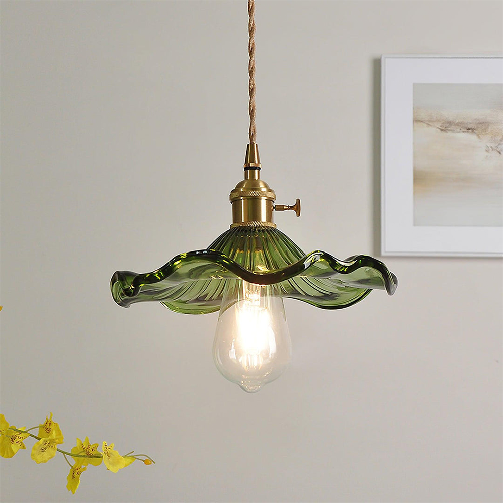 Rovenature Hibiscus Flower Pendant Lamp