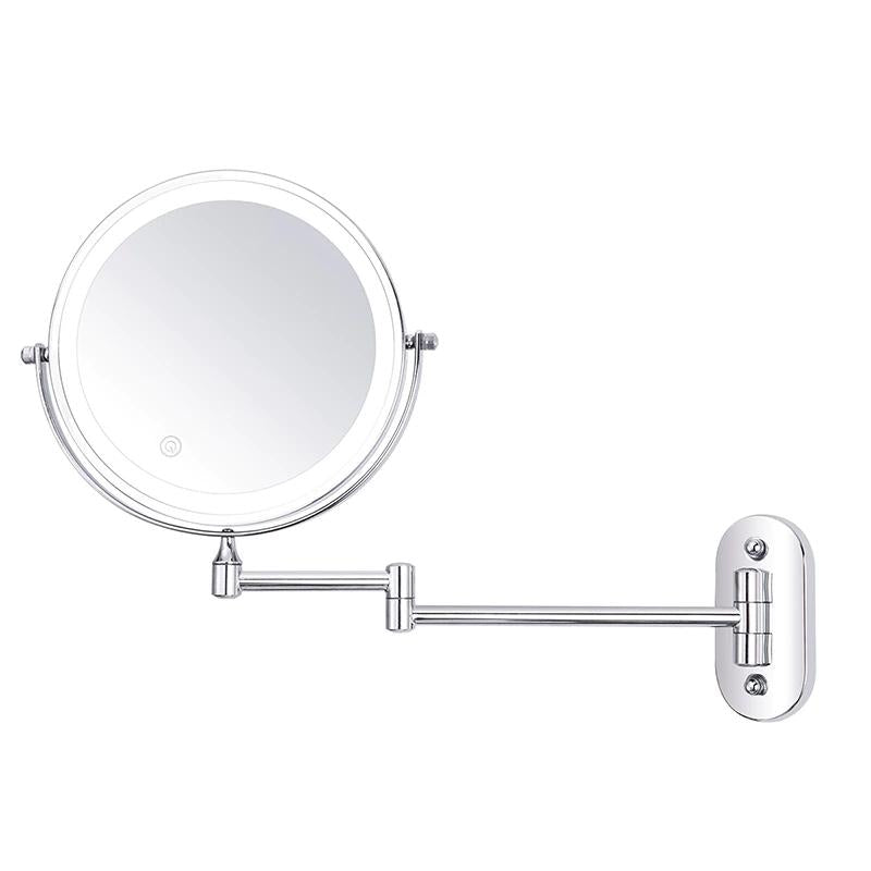 Rovenature Rechargeable LED Magnifying Makeup Mirror for Bathroom and Vanity