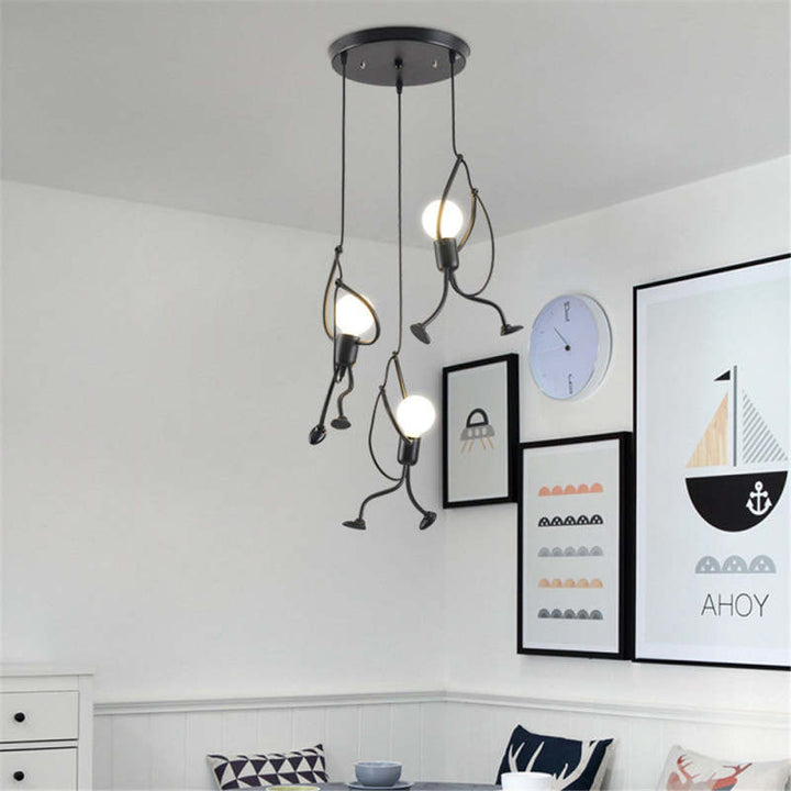 Rovenature | Cheerful Doll-Shaped Pendant Light