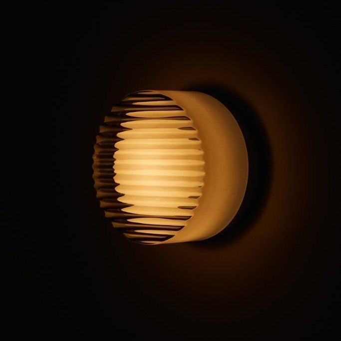 Modern Round LED Wall Light for Indoors and Outdoors