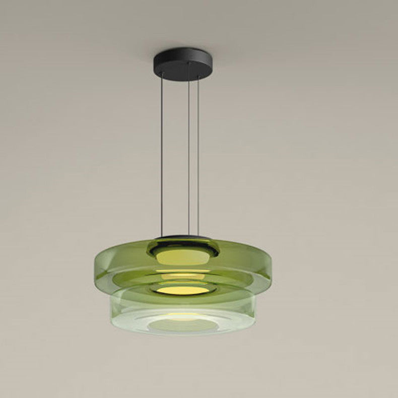 Rovenature Style Glass Pendant Lights