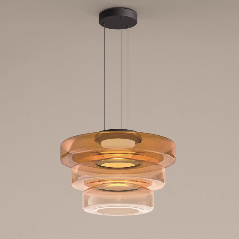 Rovenature Style Glass Pendant Lights