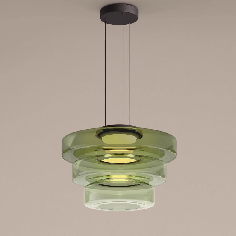 Rovenature Style Glass Pendant Lights