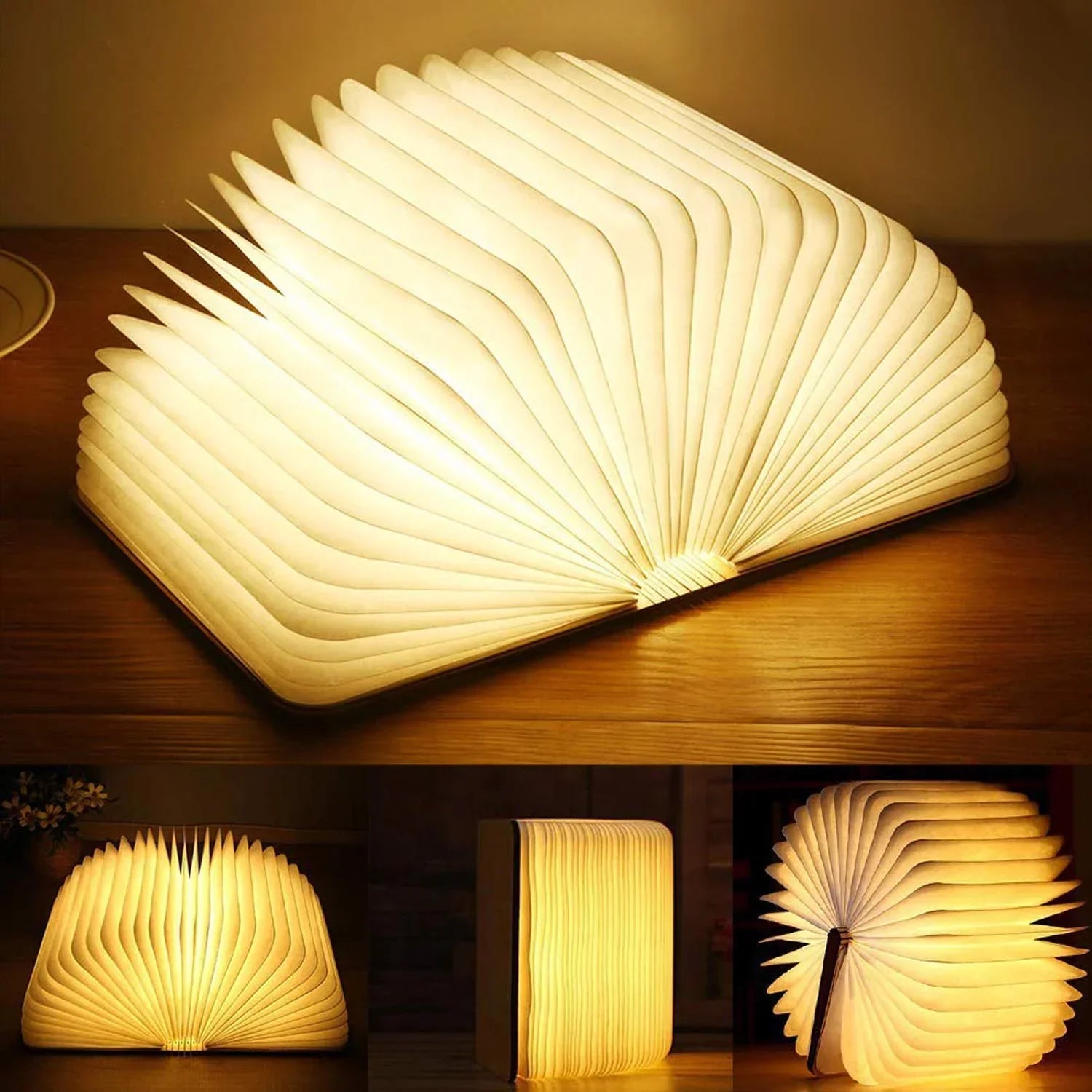 Rovenature Book Lamp - A Cozy, Whimsical Light Fixture for Book Lovers