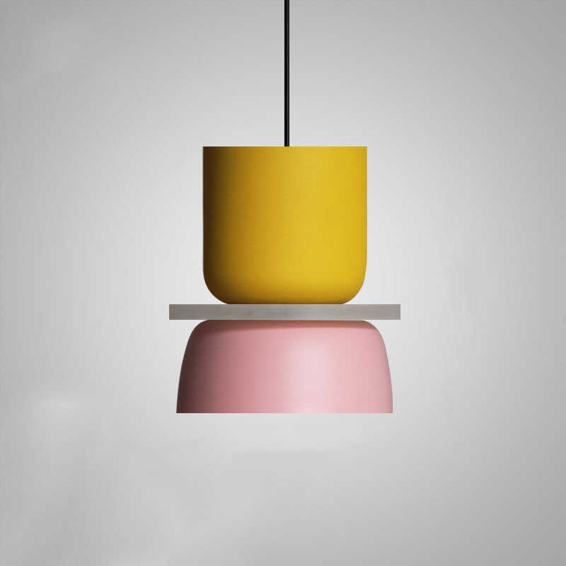 Rovenature Colorful Macaron 1-Light LED Pendant Light