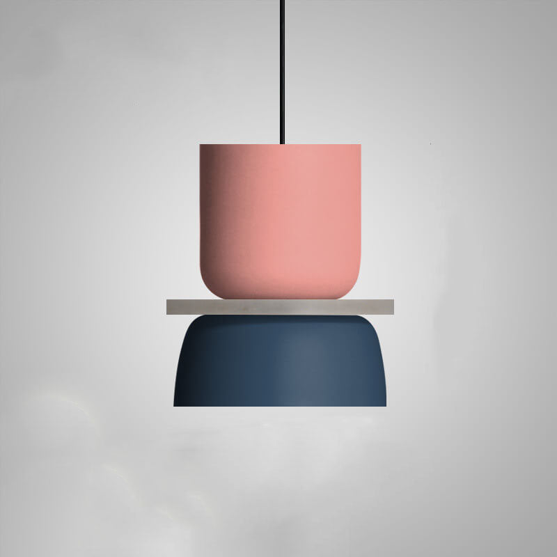 Rovenature Colorful Macaron 1-Light LED Pendant Light