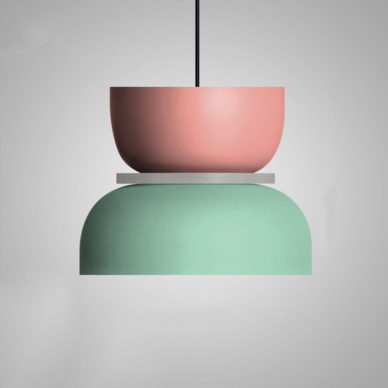 Rovenature Colorful Macaron 1-Light LED Pendant Light