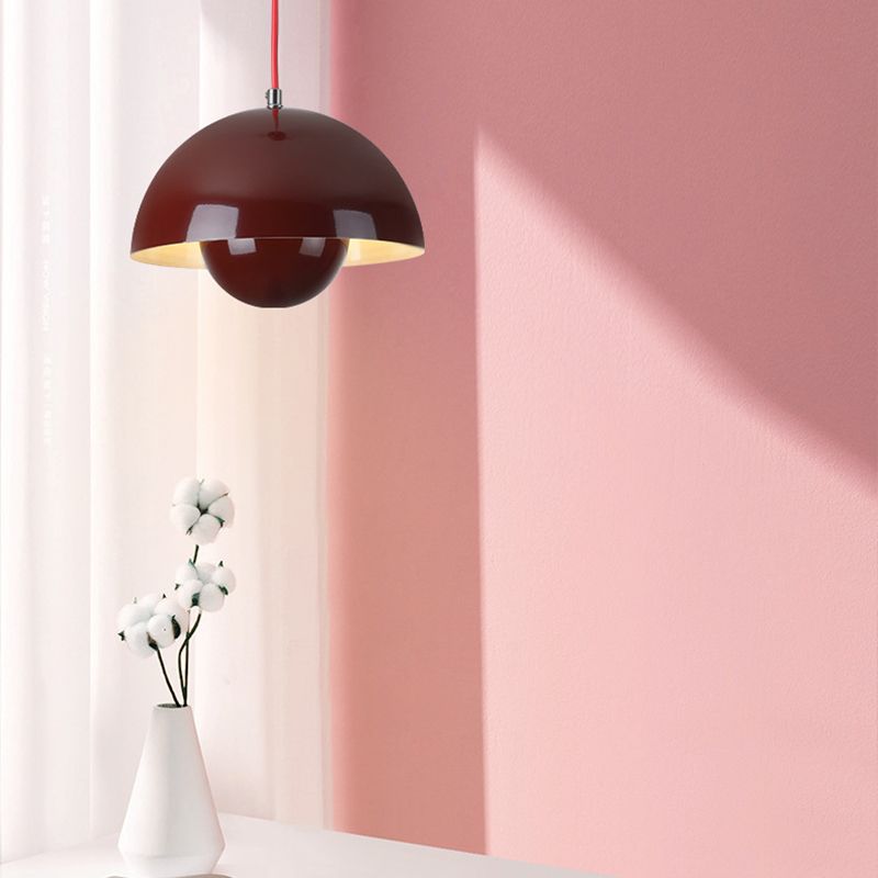 Rovenature Flowerpot Pendant Light for Bedroom - Modern Design, Adjustable Height, Warm Atmosphere