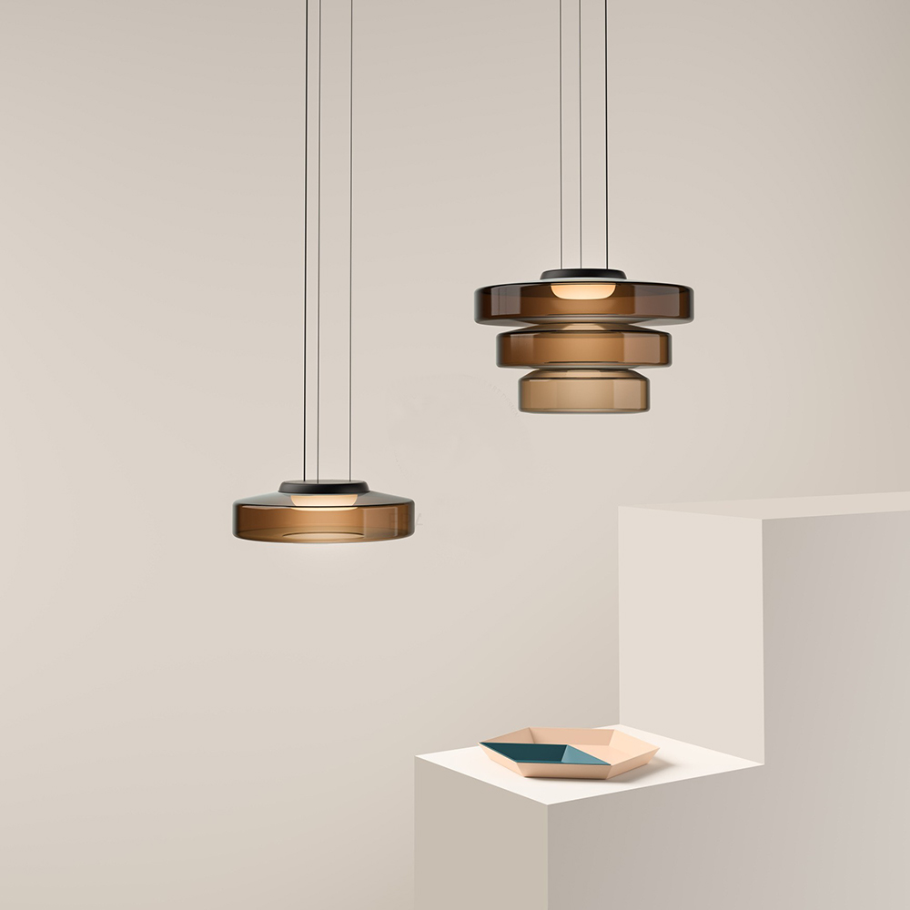 Rovenature Style Glass Pendant Lights