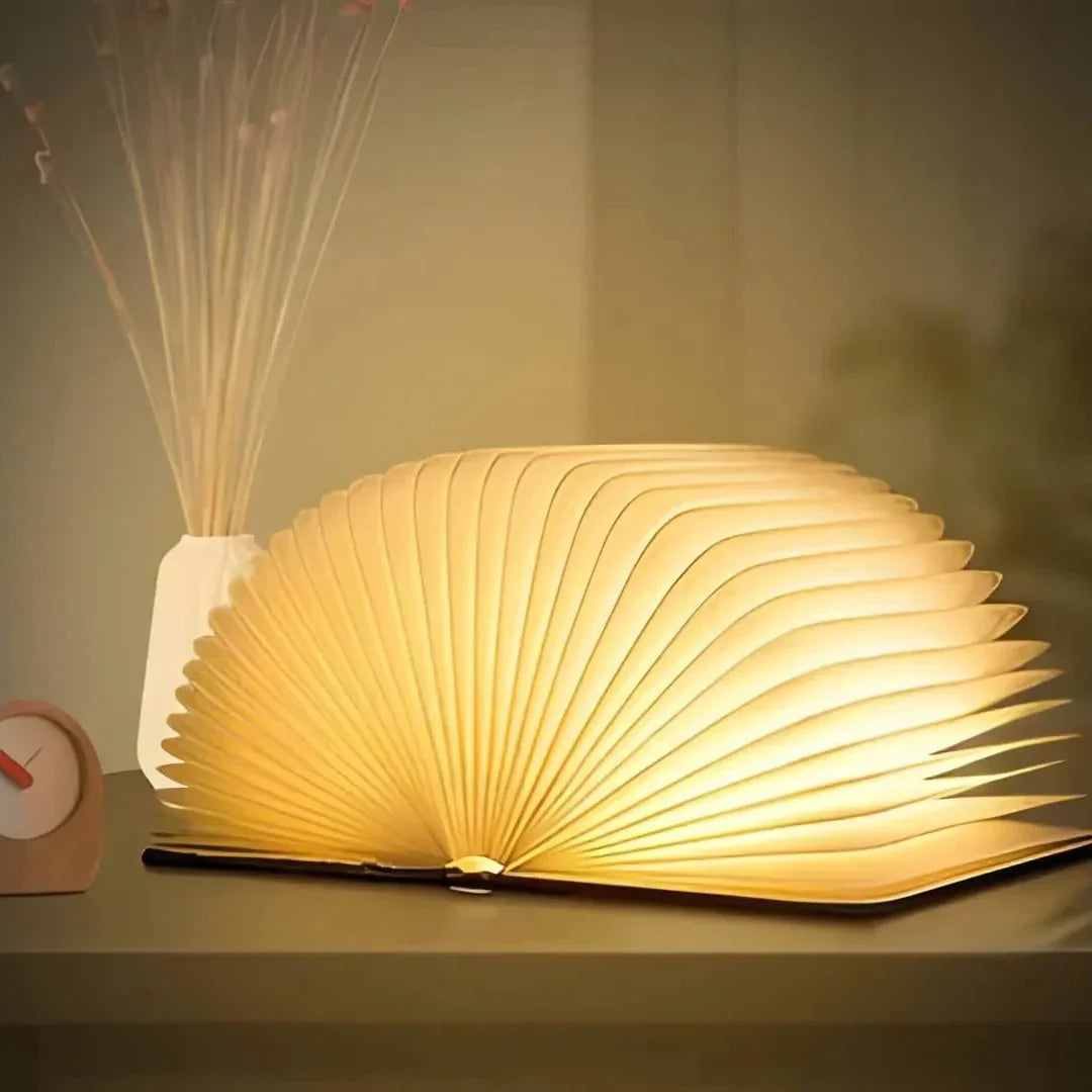 Rovenature Book Lamp - A Cozy, Whimsical Light Fixture for Book Lovers