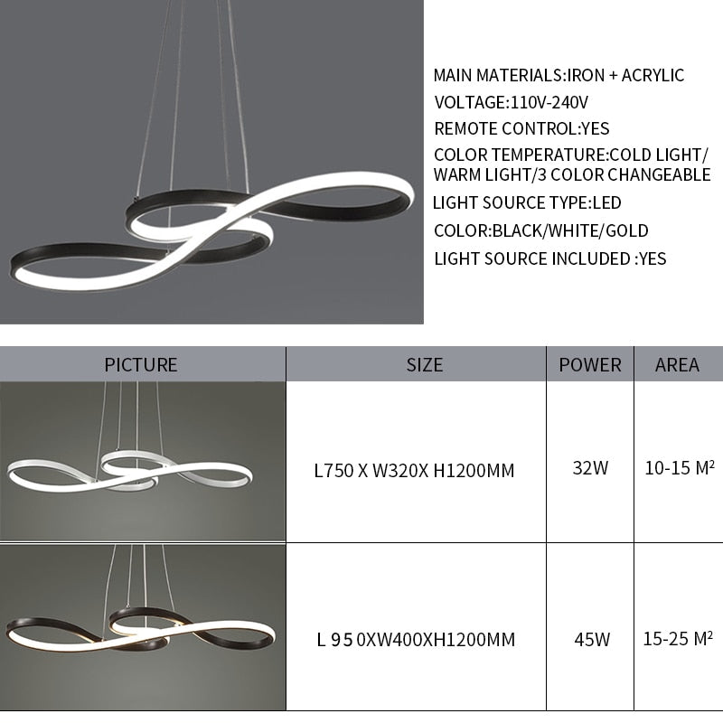 Rovenature Hanging LED Ceiling Light