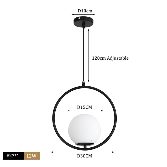 Rovenature Hanging LED Ceiling Light