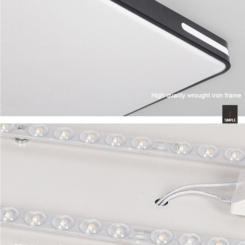 Rovenature Dimmable Ceiling Light with Remote Control – Futuristic Design for Your Home