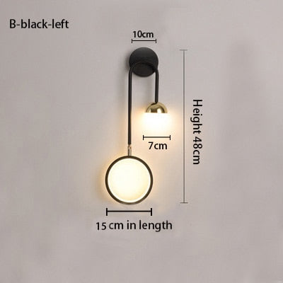 Rovenature LED Wall Lamp Indoor | Double Brightness with Removable Arm