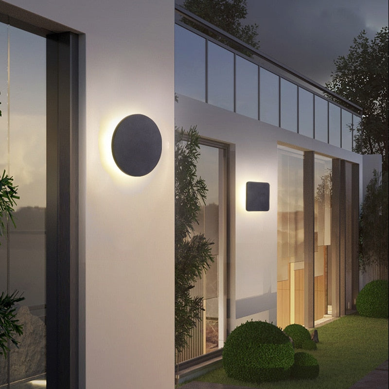 Rovenature Outdoor Wall Light Flat - Modern Outdoor Lamp for Elegant Lighting