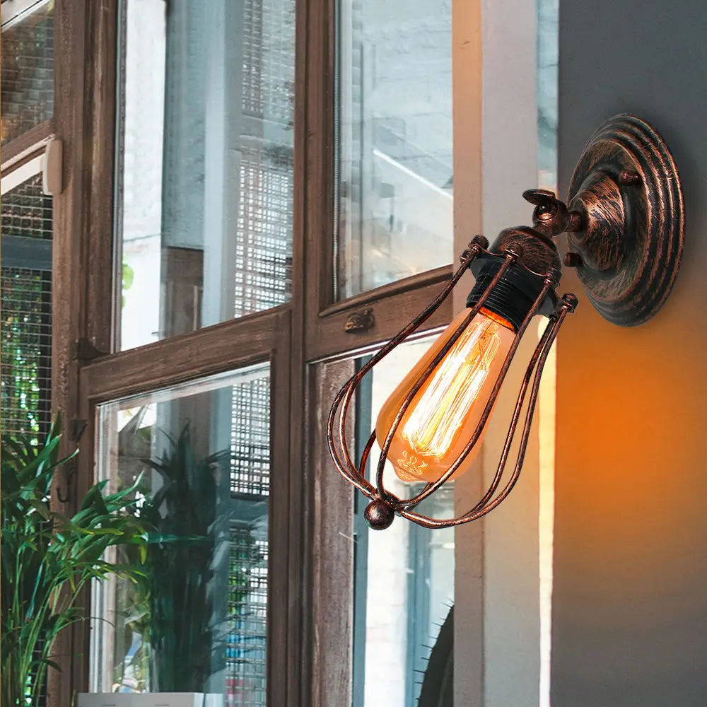 Rovenature Industrial Retro Wall Lamp