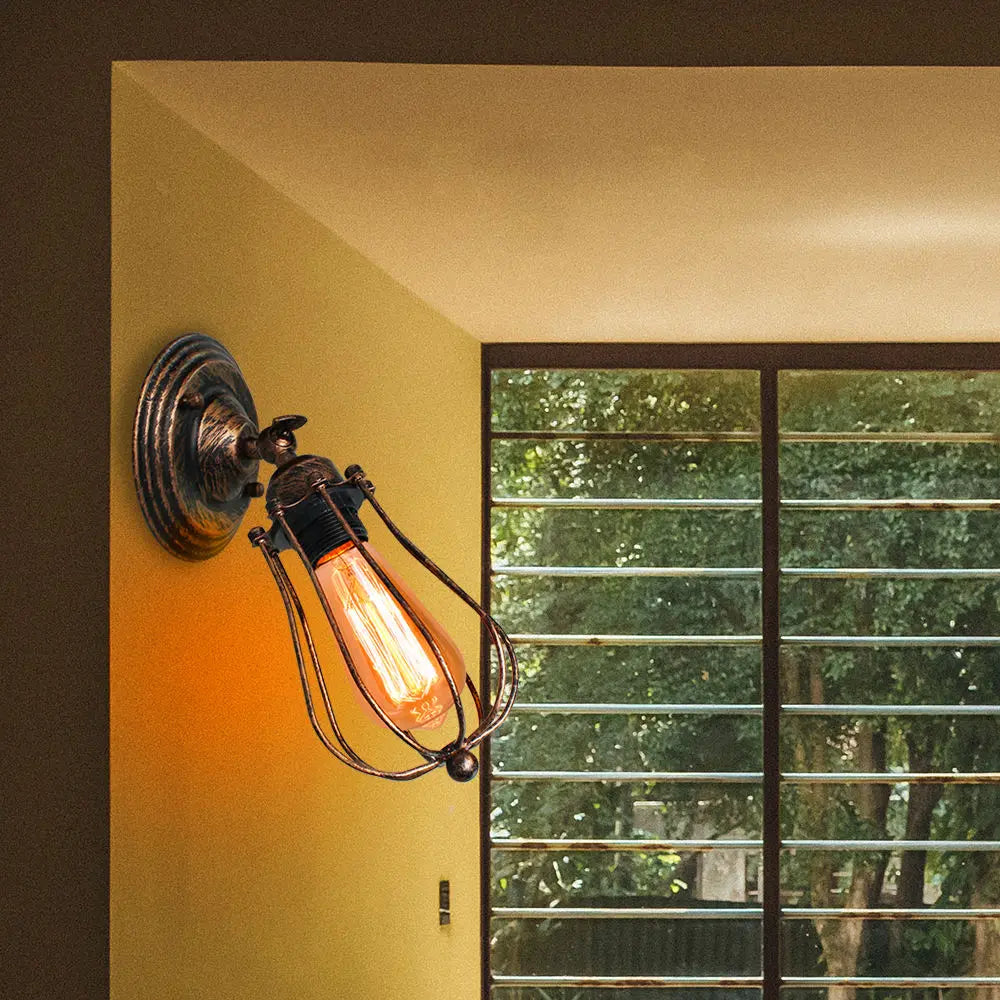 Rovenature Industrial Retro Wall Lamp