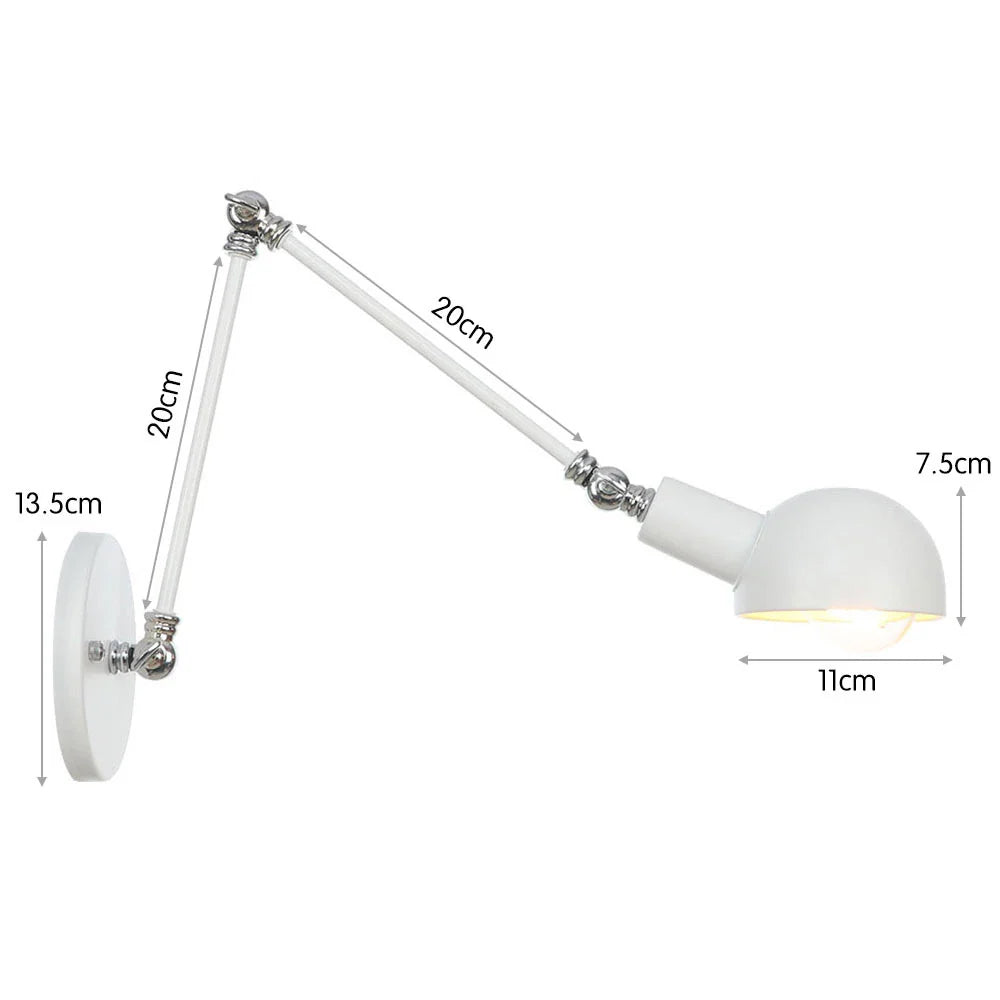 Rovenature Extendable Wall Lamp White