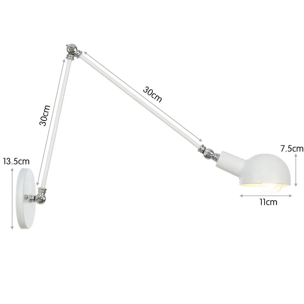 Rovenature Extendable Wall Lamp White