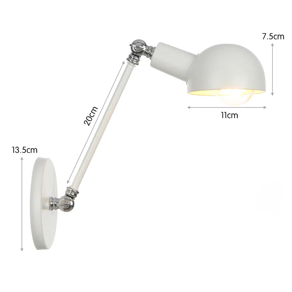 Rovenature Extendable Wall Lamp White