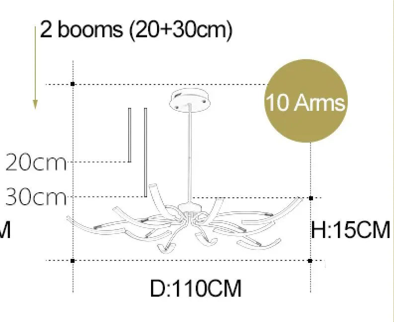 Rovenature Ceiling Light with Remote Control – Stylish LED Lamp for Your Home