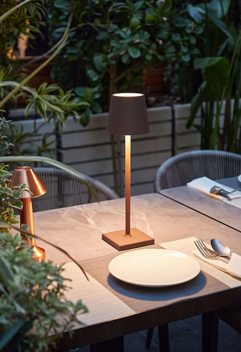 Rovenature Portable Table Lamp – Rechargeable, Dimming Function, Wireless