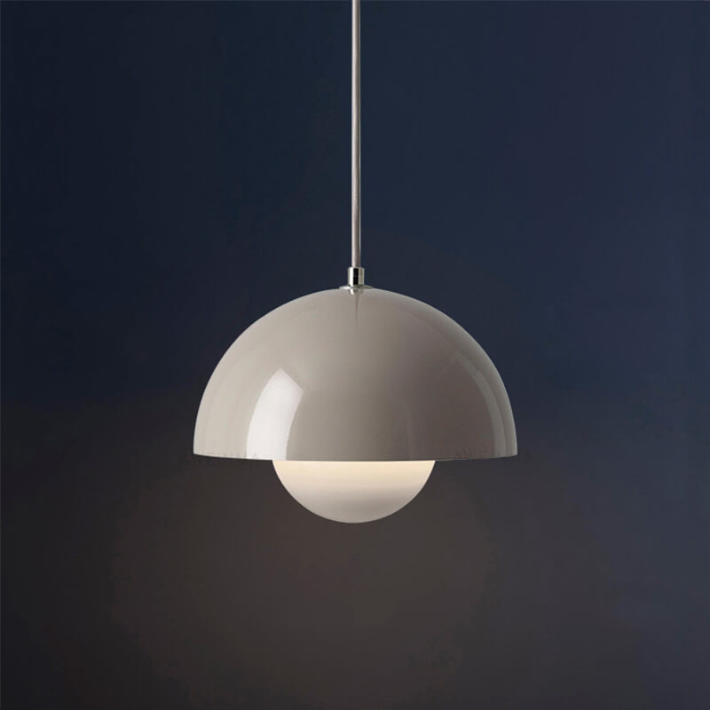 Rovenature 1-Light Semicircle Dome Pendant Light