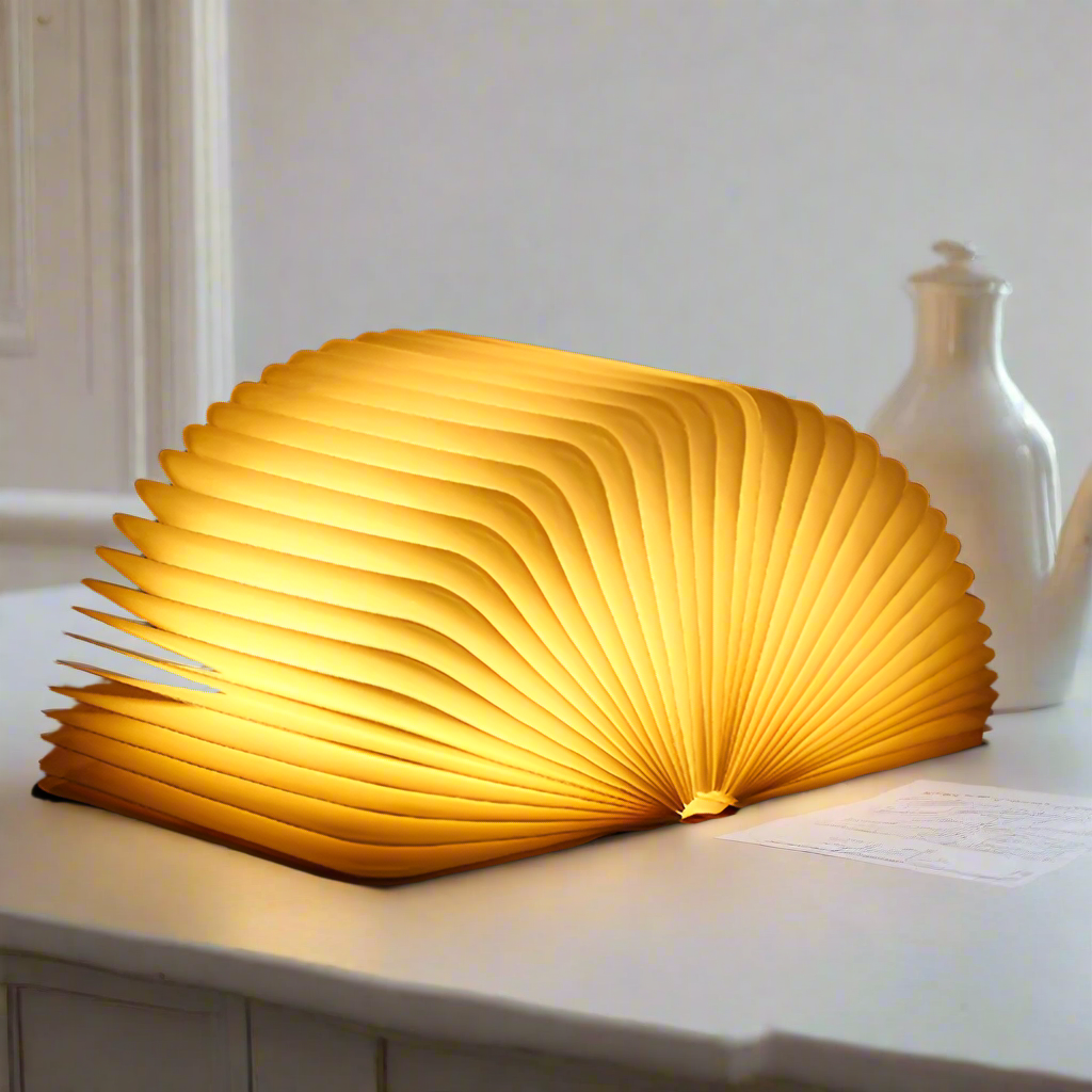 Rovenature Book Lamp - A Cozy, Whimsical Light Fixture for Book Lovers