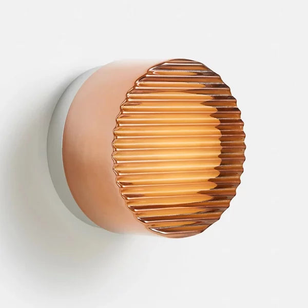 Modern Round LED Wall Light for Indoors and Outdoors