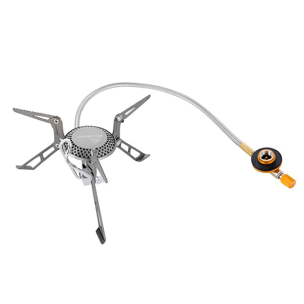 Fire-Maple Blade 2 Ultralight Windproof Camping Stove in metal variant, showcasing a compact and portable design ideal for outdoor camping and cooking, with a modern aesthetic.