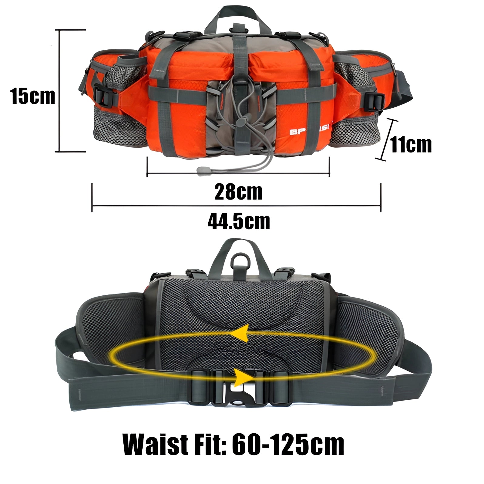 Insulated multi-pocket fishing bag with cooler and adjustable strap, featuring multiple compartments and a durable design.