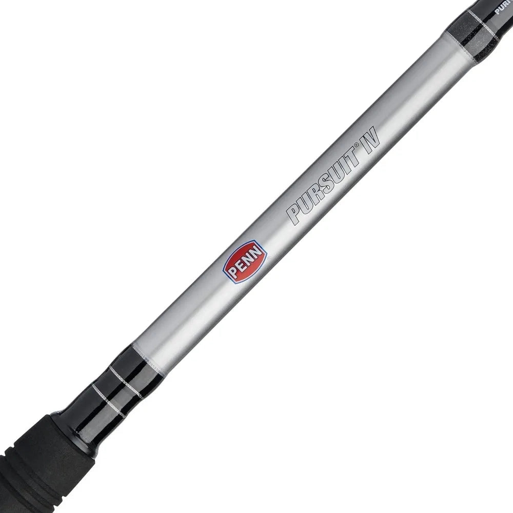 Lightweight carbon fiber spinning fishing rod and reel combo displayed against a plain background.