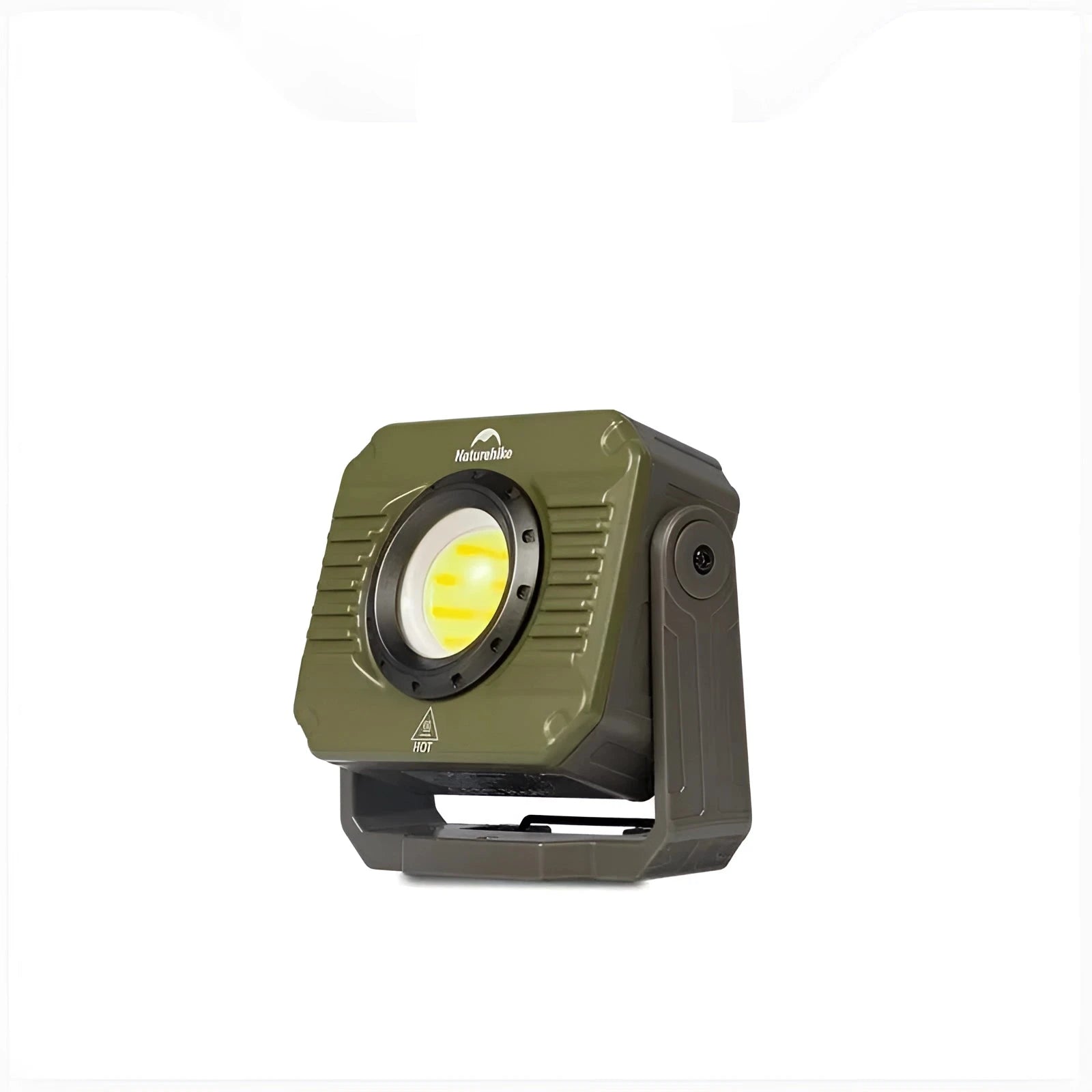 Naturehike Waterproof LED Camping Light - USB Rechargeable, Multi-Angle, circular design.