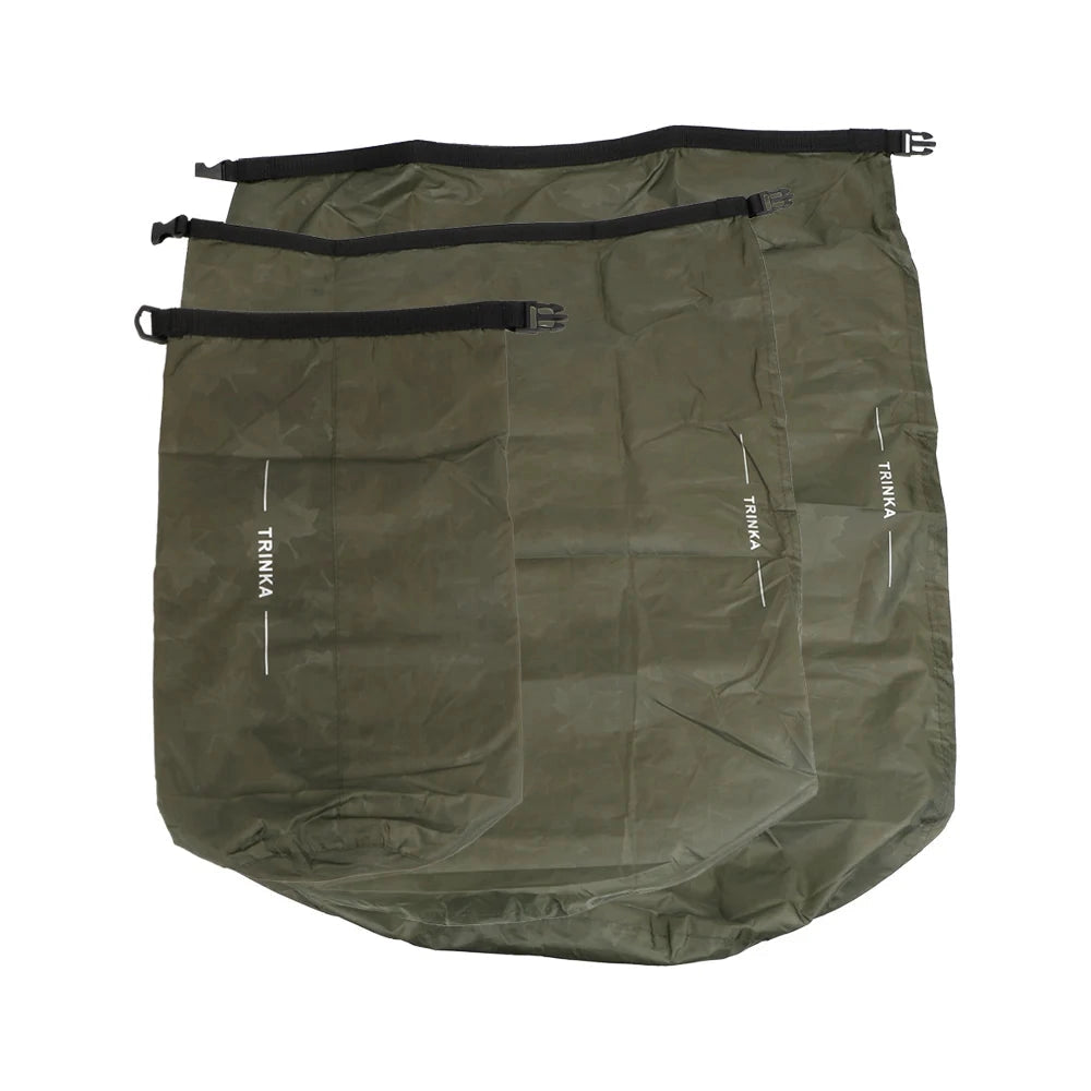 Waterproof dry bag with durable construction and multiple size options, designed for kayaking and outdoor adventures.