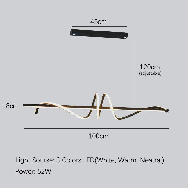 Rovenature Ceiling Lights with Light Snake – Elegant LED Lighting for Your Home