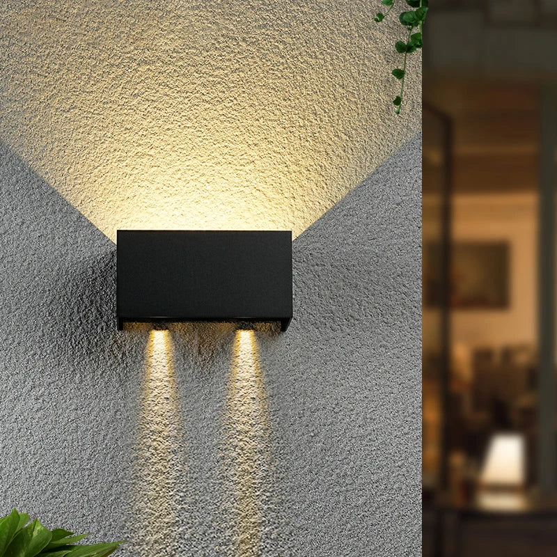 Rovenature Outdoor Wall Light in Anthracite with Motion Sensor