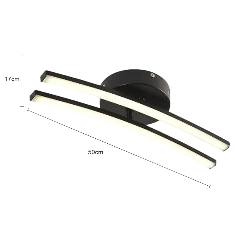 Rovenature Ceiling Light in Black