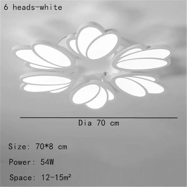 Rovenature Bedroom Ceiling Light LED - Modern Butterfly Design Light