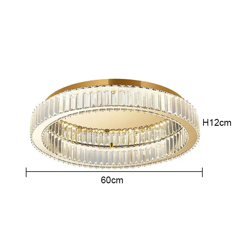 Dimmable Rovenature Ceiling Light Round 60 cm