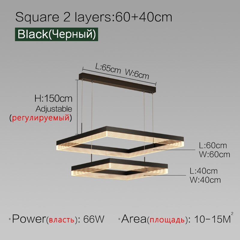 Rovenature Ceiling Light Living Room - Stylish Pendant Lamp for Your Home