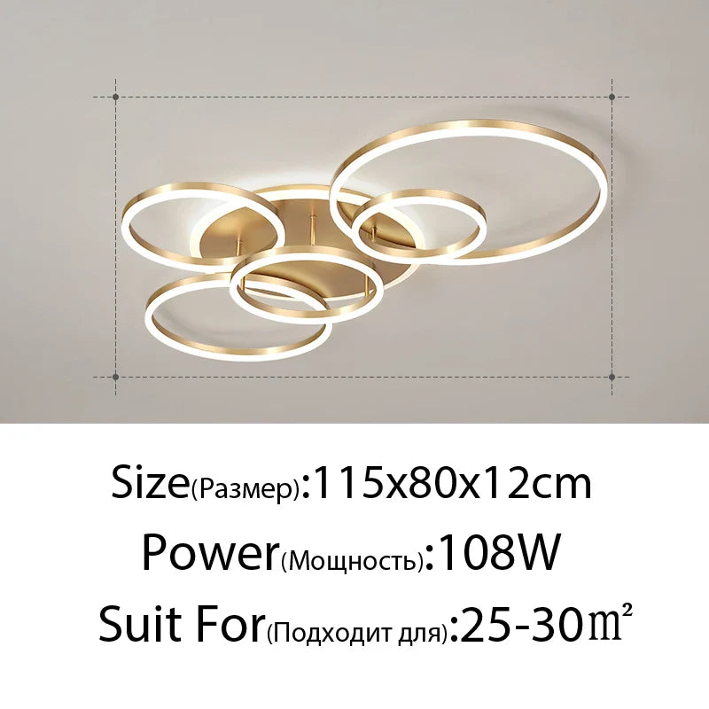 Rovenature Modern LED Ceiling Light