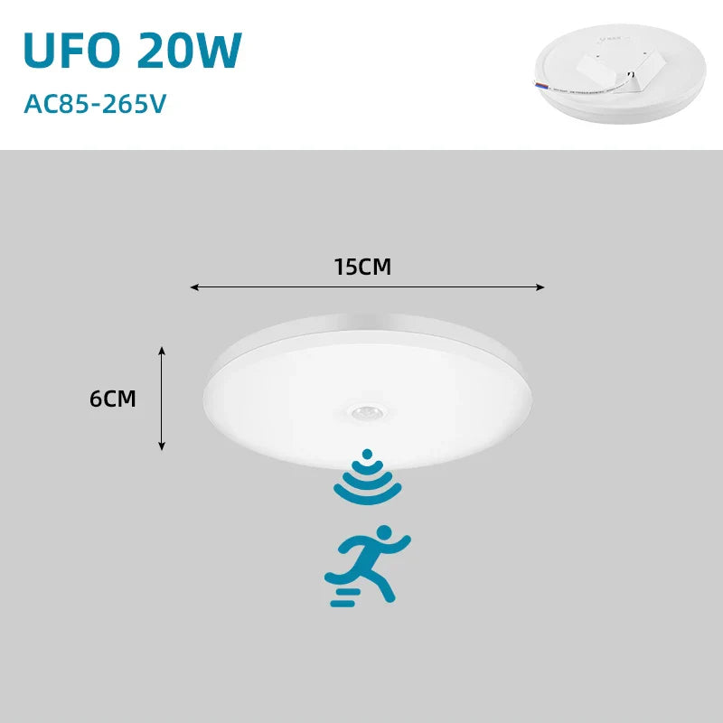 Rovenature Ceiling Light with Motion Sensor - Elegant LED Lighting for Indoor and Outdoor Areas