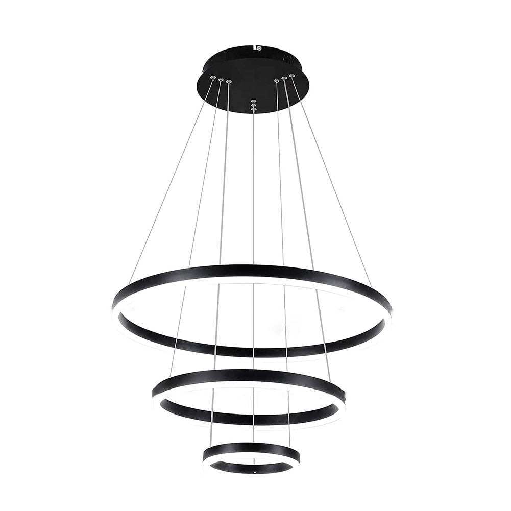 Rovenature Hanging Ceiling Light with Three Circles