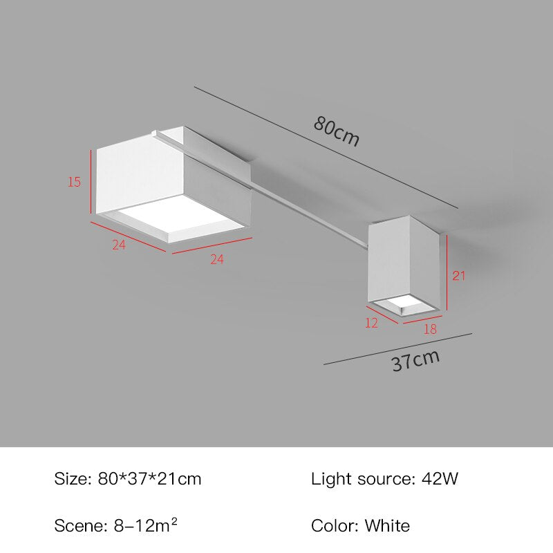 Rovenature Dimmable Ceiling Light with Remote Control