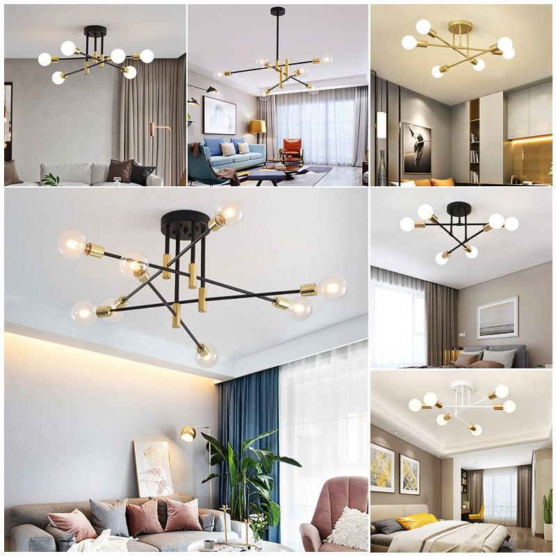 Rovenature Ceiling Light - Modern Elegance for Your Living Room or Dining Room